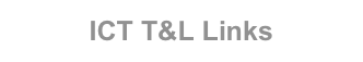 ICT T&L Links